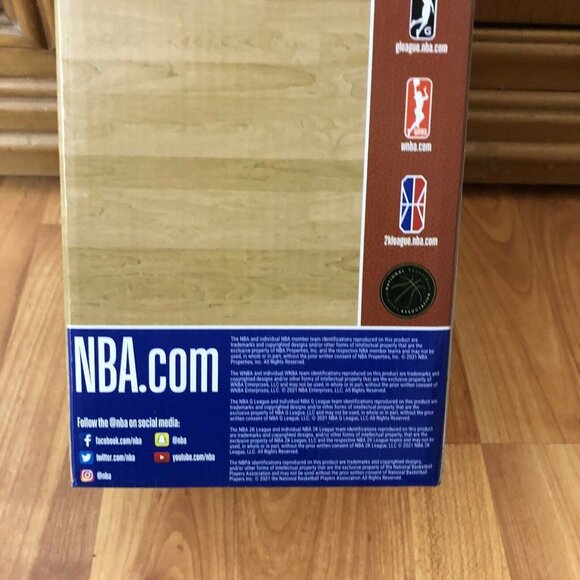 2021 BUCKS GIANNIS ANTETOKOUNMPO NBA CHAMPS TROPHY BOBBLEHEAD FOCO NIB - In Hand - Picture 8 of 10